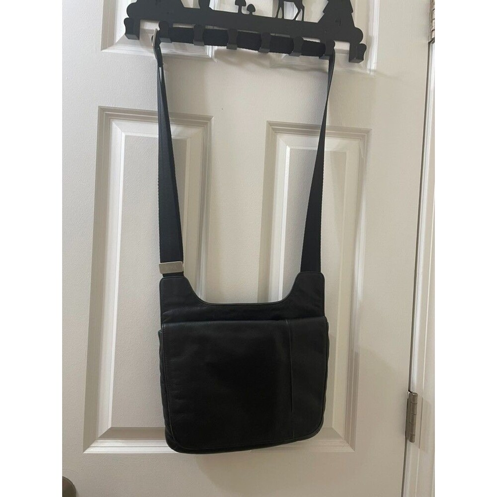Tumi Shoulder Bag 6923D Bryce Flap Bodybag Cowhide Messenger Grained Leather